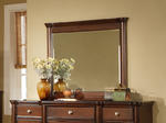 Hamilton Dresser Mirror (Dark Cherry Finish)