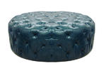 Victoria Ottoman (Ocean Blue)